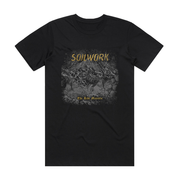 Soilwork The Ride Majestic 2 Album Cover T-Shirt Black