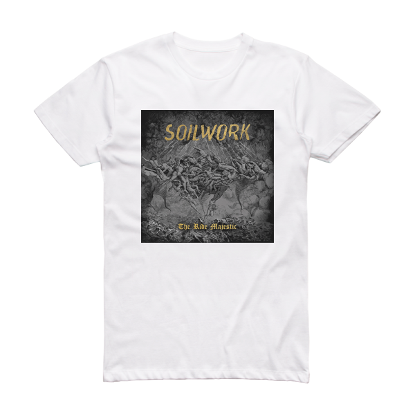 Soilwork The Ride Majestic 2 Album Cover T-Shirt White