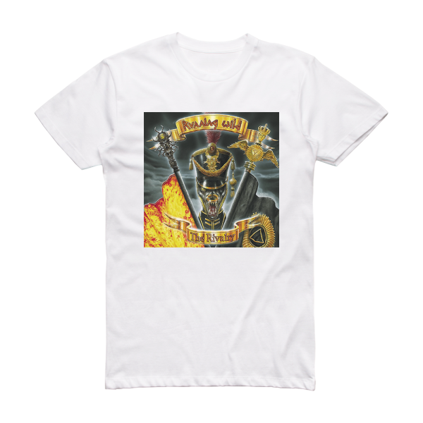 Running Wild The Rivalry Album Cover T-Shirt White