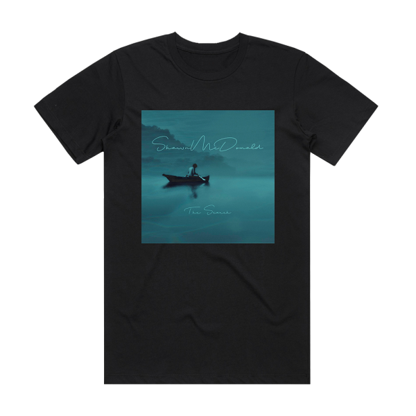 Shawn McDonald The Search Album Cover T-Shirt Black