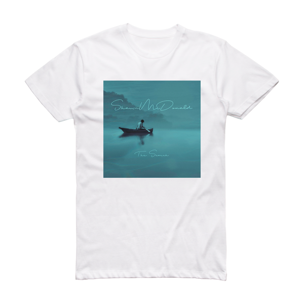 Shawn McDonald The Search Album Cover T-Shirt White