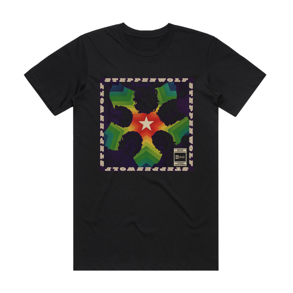 Steppenwolf The Second Album Cover T-Shirt Black