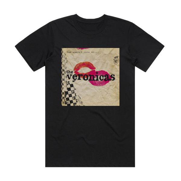 The Veronicas The Secret Life Of Album Cover T-Shirt Black