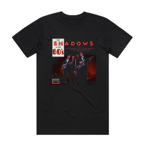 The Shadows The Shadows In The 60S Album Cover T-Shirt Black