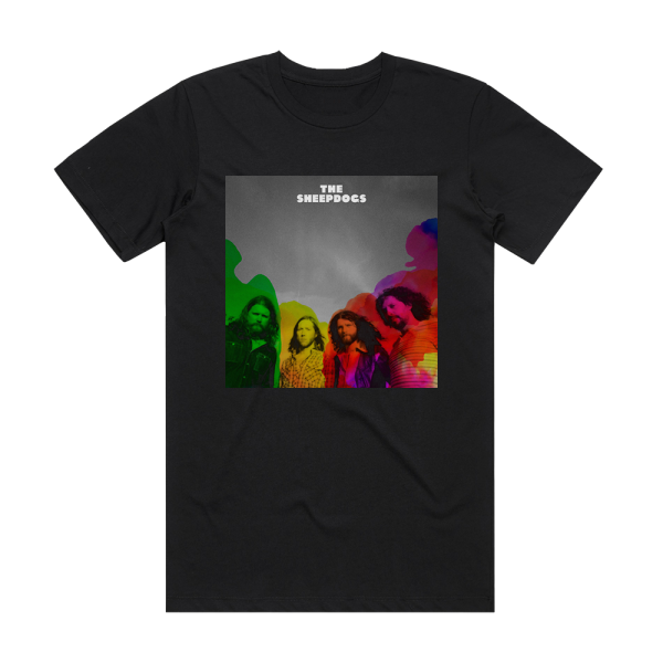 The Sheepdogs The Sheepdogs Album Cover T-Shirt Black