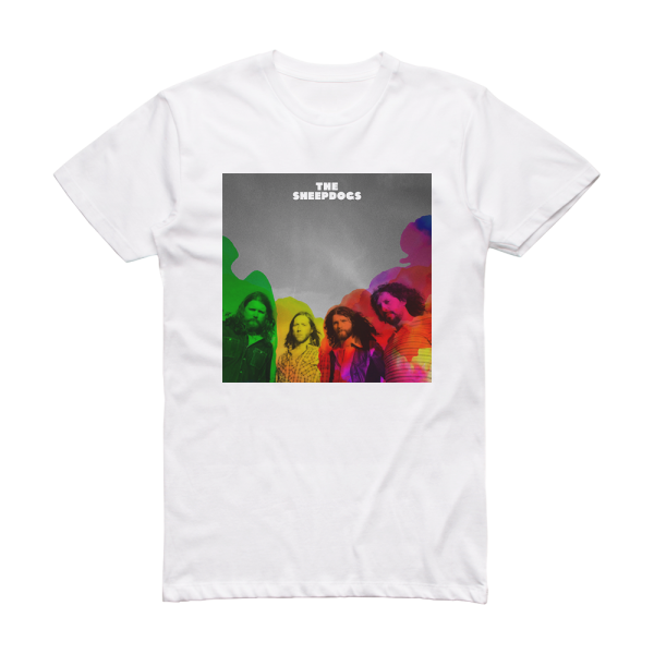 The Sheepdogs The Sheepdogs Album Cover T-Shirt White