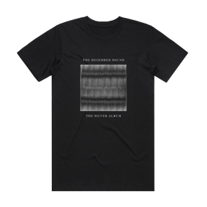 The December Sound The Silver Album Album Cover T-Shirt Black