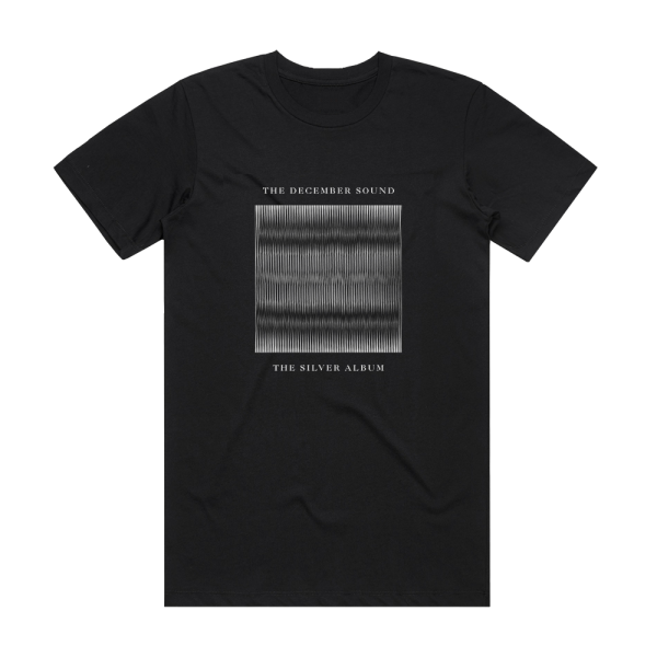 The December Sound The Silver Album Album Cover T-Shirt Black