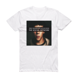 Trent Reznor The Social Network Album Cover T-Shirt White