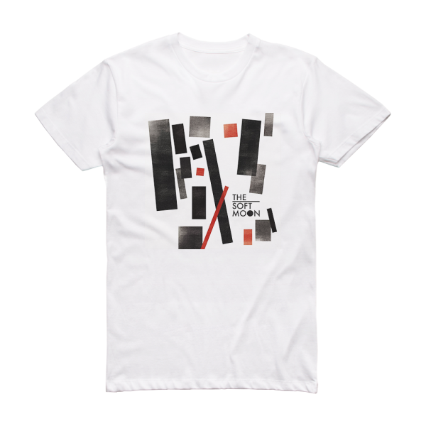 The Soft Moon The Soft Moon Album Cover T-Shirt White