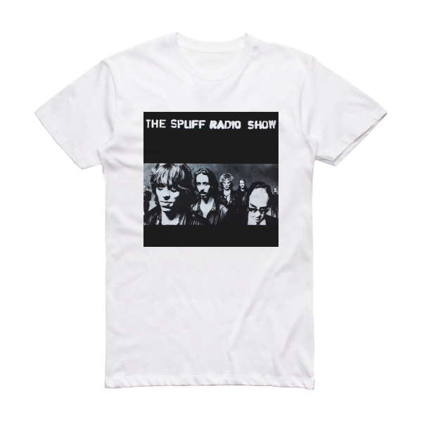 Spliff The Spliff Radio Show Album Cover T-Shirt White