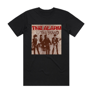 The Alarm The Stand Album Cover T-Shirt Black