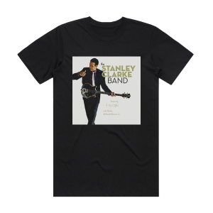 The Stanley Clarke Band The Stanley Clarke Band Album Cover T-Shirt Black