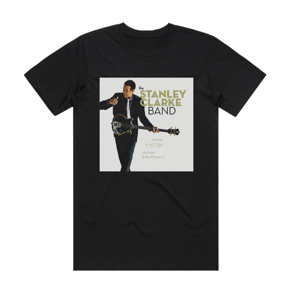 The Stanley Clarke Band The Stanley Clarke Band Album Cover T-Shirt Black