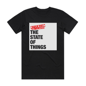 Reverend and The Makers The State Of Things Album Cover T-Shirt Black
