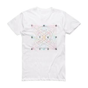 The Stepkids The Stepkids Album Cover T-Shirt White