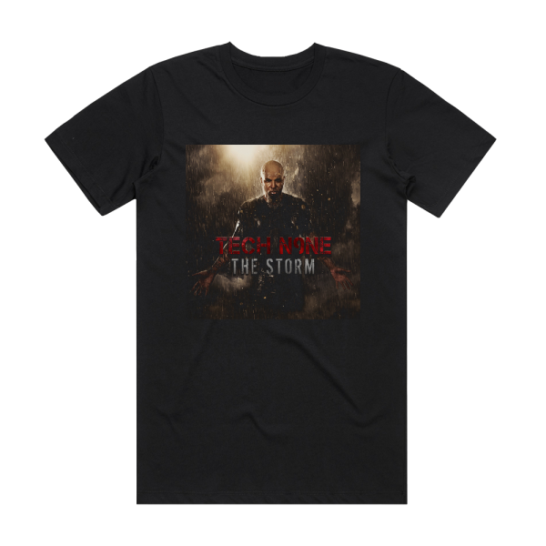 Tech N9ne The Storm Album Cover T-Shirt Black