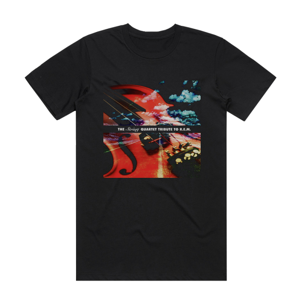The Section Quartet The String Quartet Tribute To Rem Album Cover T-Shirt Black