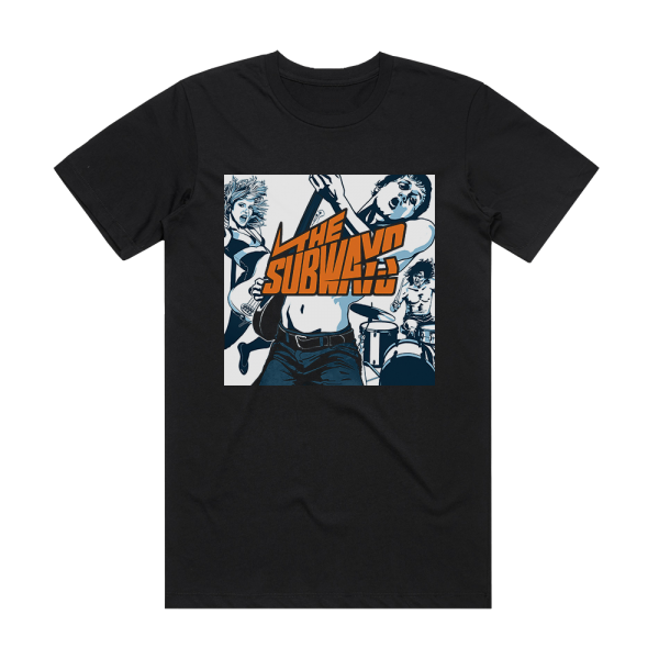 The Subways The Subways Album Cover T-Shirt Black