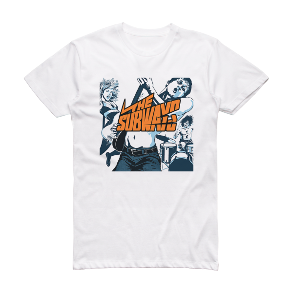 The Subways The Subways Album Cover T-Shirt White