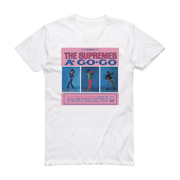 The Supremes The Supremes A Go Go Album Cover T-Shirt White