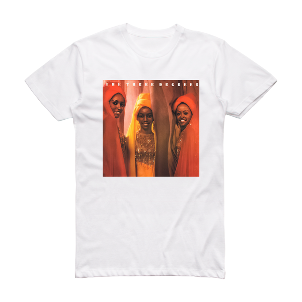 The Three Degrees The Three Degrees Album Cover T-Shirt White