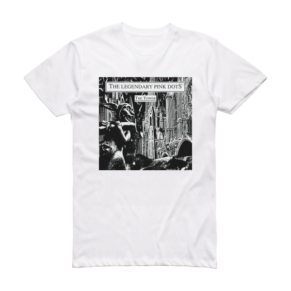 The Legendary Pink Dots The Tower Album Cover T-Shirt White