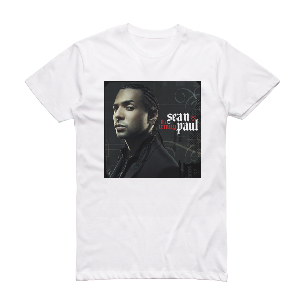 Sean Paul The Trinity Album Cover T-Shirt White