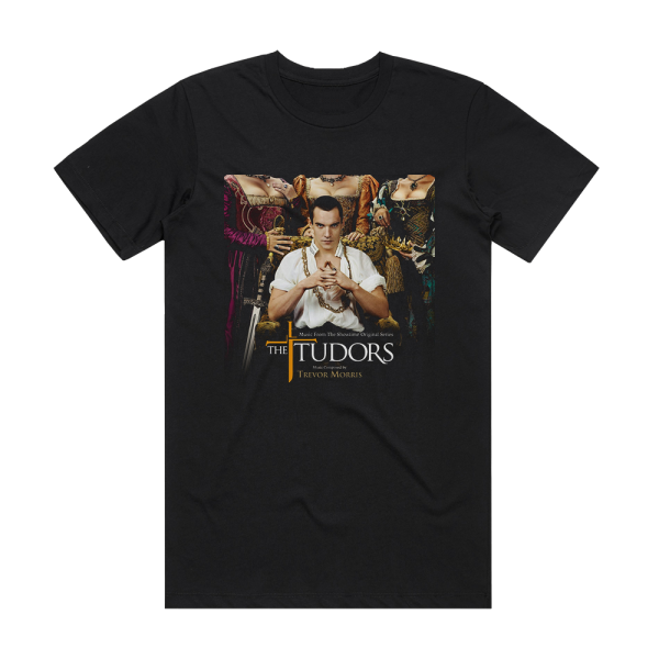 Trevor Morris The Tudors Album Cover T-Shirt Black