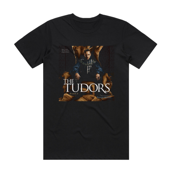 Trevor Morris The Tudors Season 3 Album Cover T-Shirt Black