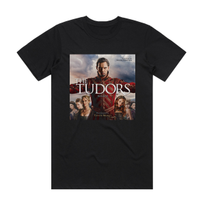 Trevor Morris The Tudors Season 4 Album Cover T-Shirt Black