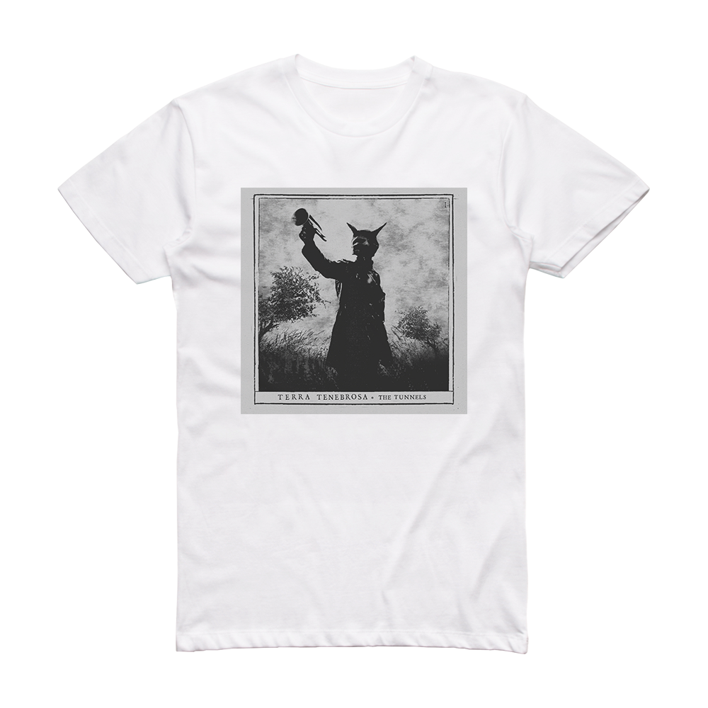 Terra Tenebrosa The Tunnels Album Cover T-Shirt White – ALBUM COVER T ...