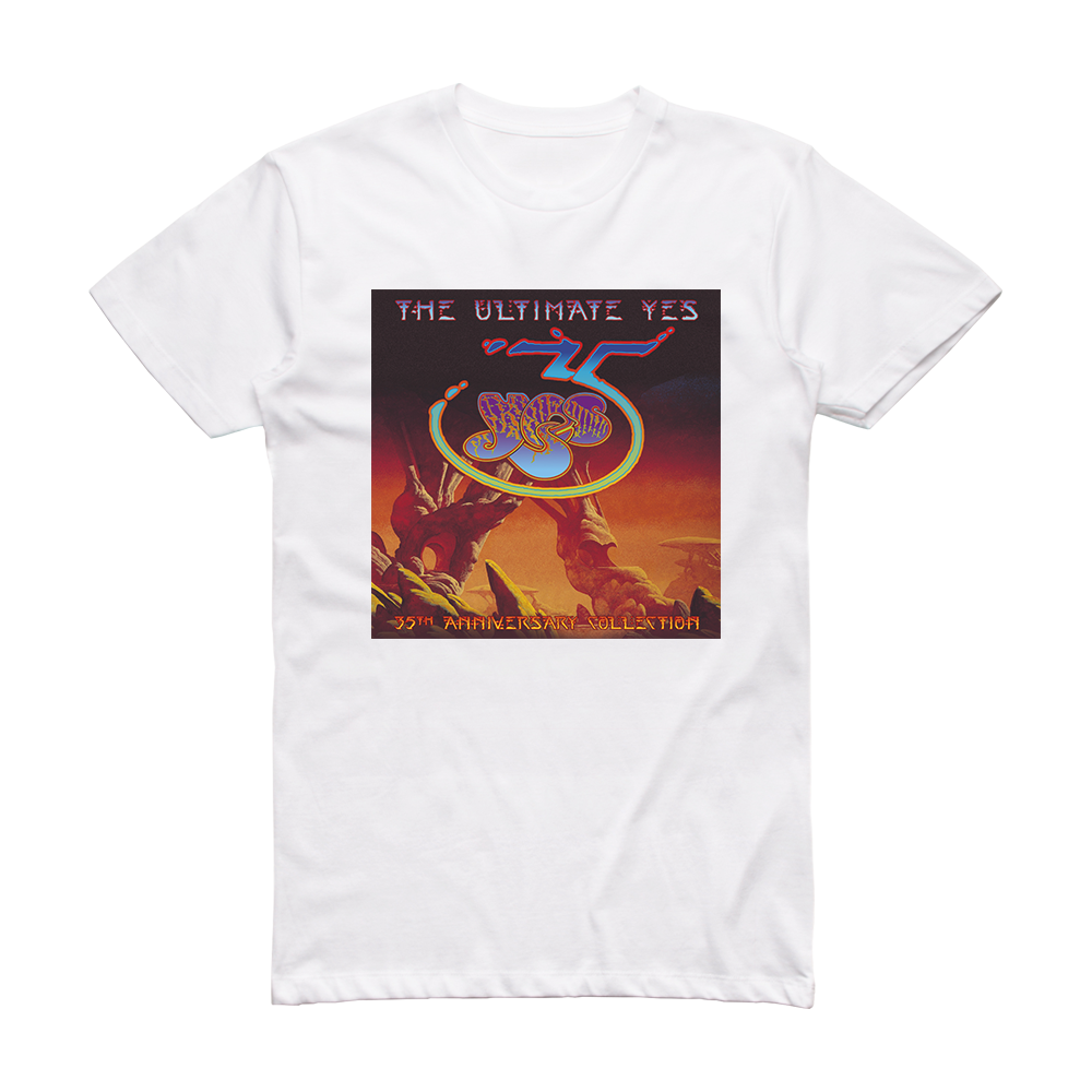 Yes The Ultimate Yes 35Th Anniversary Collection Album Cover T-Shirt ...