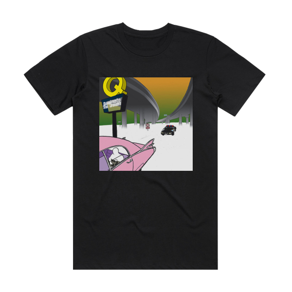 Quasimoto The Unseen Album Cover T-Shirt Black