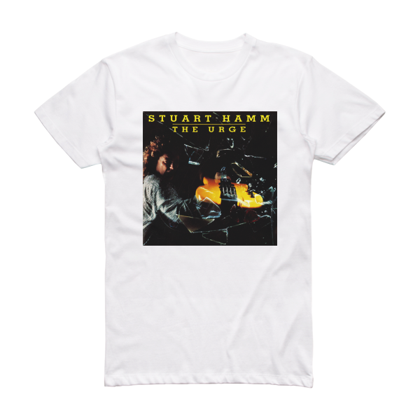 Stuart Hamm The Urge Album Cover T-Shirt White