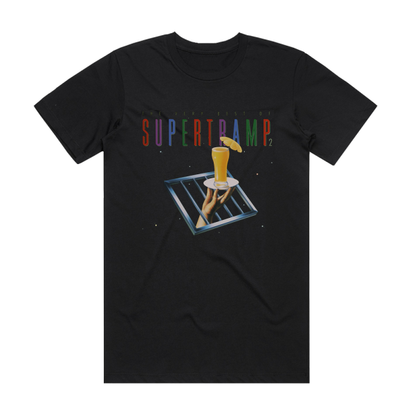 Supertramp The Very Best Of Supertramp Volume 2 Album Cover T-Shirt Black