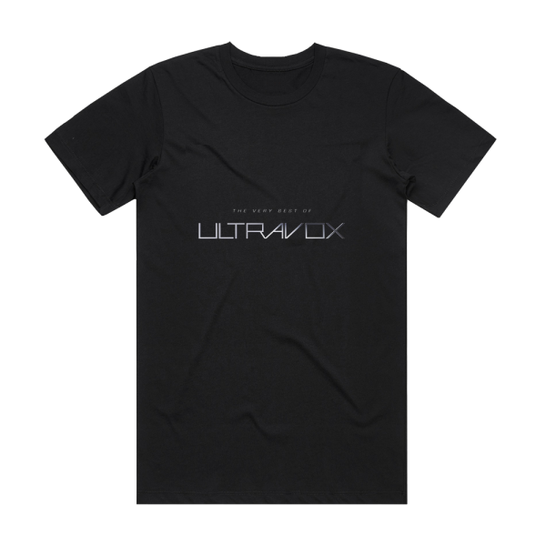 Ultravox The Very Best Of Ultravox Album Cover T-Shirt Black