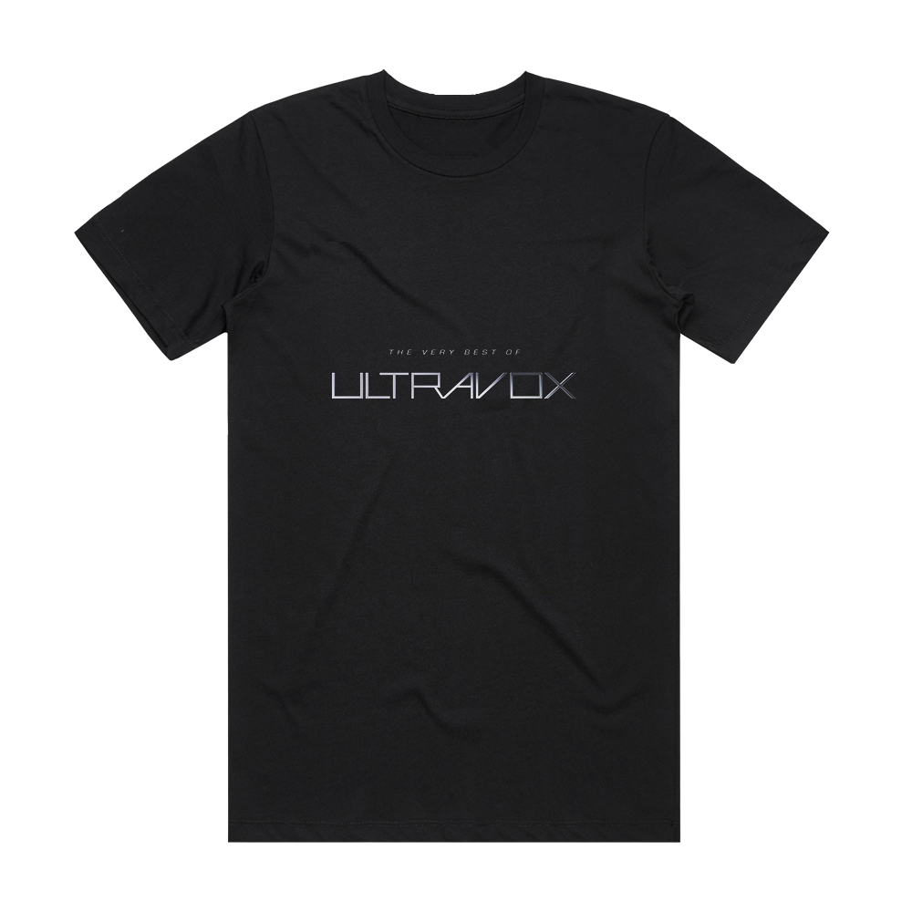 Ultravox The Very Best Of Ultravox Album Cover T-Shirt Black – ALBUM ...