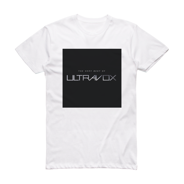 Ultravox The Very Best Of Ultravox Album Cover T-Shirt White