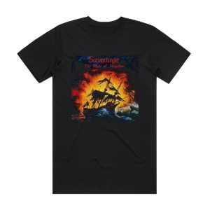 Savatage The Wake Of Magellan Album Cover T-Shirt Black