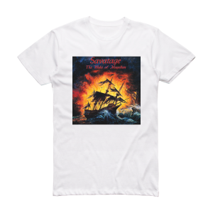 Savatage The Wake Of Magellan Album Cover T-Shirt White
