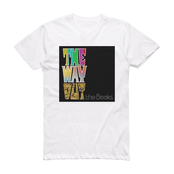 The Books The Way Out Album Cover T-Shirt White