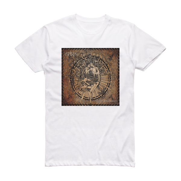 Spires The Whisperer Album Cover T-Shirt White