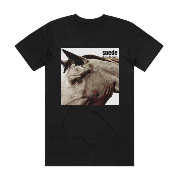 Suede The Wild Ones Album Cover T-Shirt Black