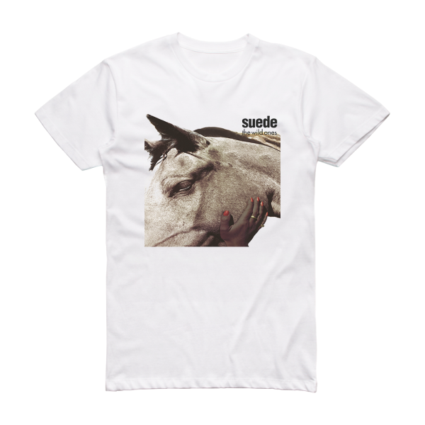 Suede The Wild Ones Album Cover T-Shirt White