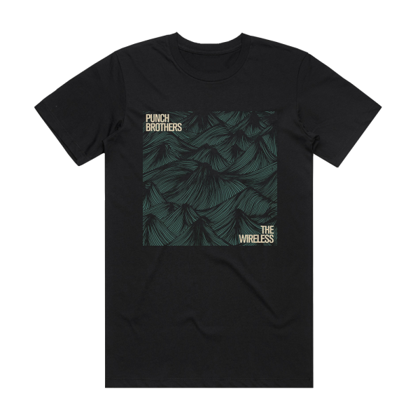 Punch Brothers The Wireless Album Cover T-Shirt Black