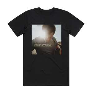 Phillip Phillips The World From The Side Of The Moon Album Cover T-Shirt Black