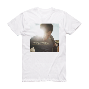 Phillip Phillips The World From The Side Of The Moon Album Cover T-Shirt White