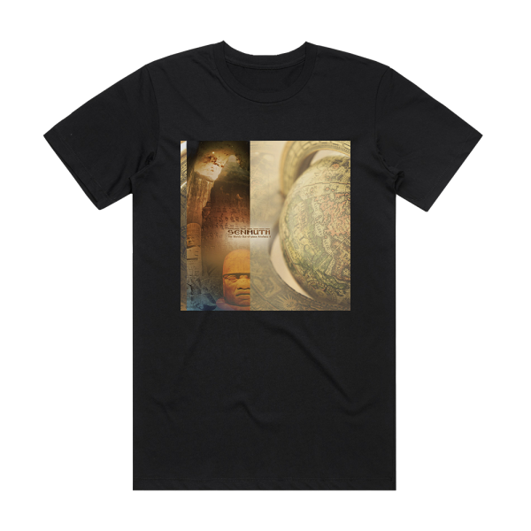 Senmuth The Worlds Out Of Place Artefacts Ii Album Cover T-Shirt Black