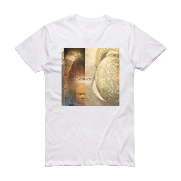 Senmuth The Worlds Out Of Place Artefacts Ii Album Cover T-Shirt White